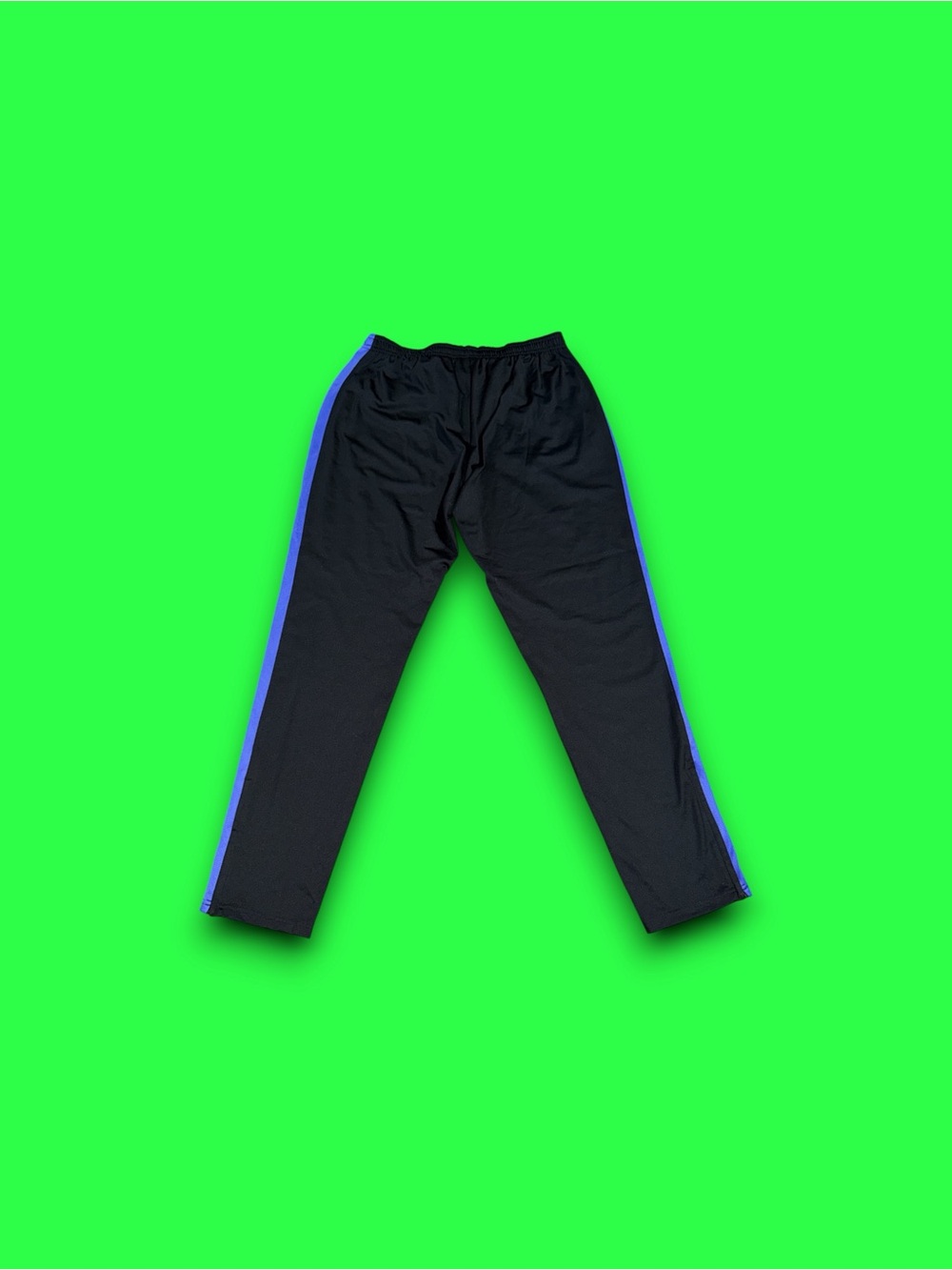 Nike Dri-Fit Striped Track pants Mens Medium Black Purple Stretch Activewear - Picture 3 of 6